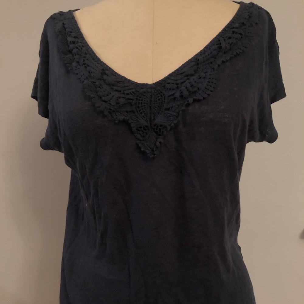 Blue lucky brand shirt